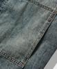 Dimiteulibeullaeg Double Knee Denim Short Sleeve Shirt_Dust Indigo