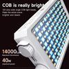 Portable Led Video Light 40W Cri/Tlci 96+ 2700-6200K Bi-Color 6400mah Min Handle Portable Oncamera Photography Light