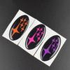 58x28mm Epoxy Car Steering Wheel Center Emblem Sticker for Subaru XV Forester Impreza Tribeca STI WRX BRZ Legacy Accessories ysi8