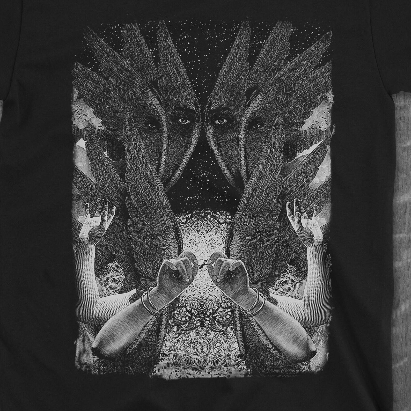 Surreal Art T-Shirt: Our Lady of the Everything Graphic Tee 2XL