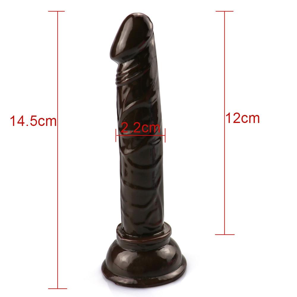 Realistické dildo pro ženy Muži Soft Jelly přísavka Penis Anální anální kolík Crystal Dildo Erotické hračky Penis Dick Dildos pro anální