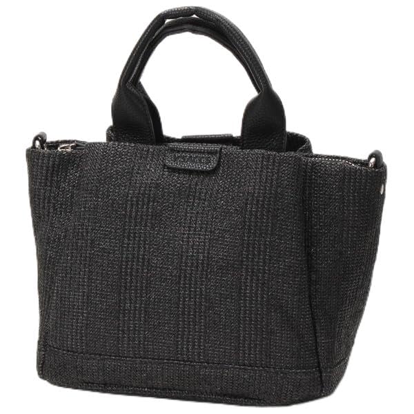 Tote Bag Natural Summer Tote S Size Black [Isaac] (10)