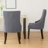 1PC Jacquard Dining Chair Covers Elastic High Back Sloping Chair Cover Strech Accent Wedding Chairs Seat Slipcover for Home Part