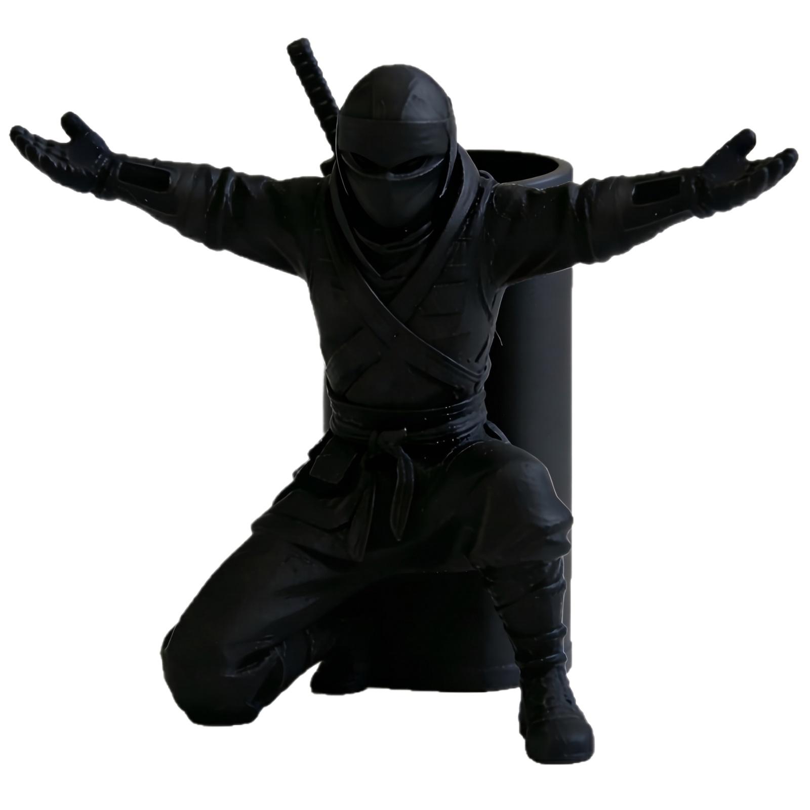 3D Printed Pen Holder Desktop Organizer Figurine Multifunctional Pen Holder 3D Printed Ornament One Size