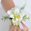Artificial Silk Flower With Pin Clip Realistic Flower Decoration Set For Elegant Wedding Corsage And Wrist Flower