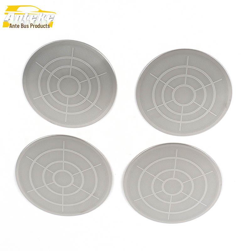 Ideal 22 L9 Speaker Cover Sequins: Stainless Steel Four-Door Speaker Panel Accessories