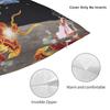 Dragon Tales Pillow Cover Square Cushion Cover Vintage Pillow Case For Couch Sofa Bedroom