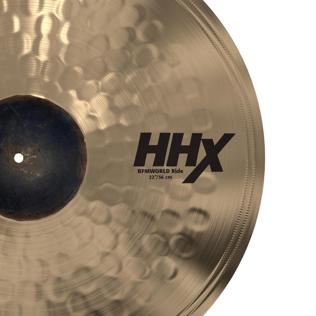 SABIAN HHX BFM WORLD RIDE Brian Frazier Moore Ride Cymbal 22" HHX-22BFR