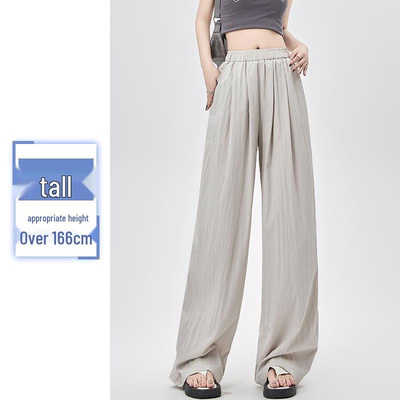 Women's High-Waisted Loose Linen Wide-Leg Summer Pants