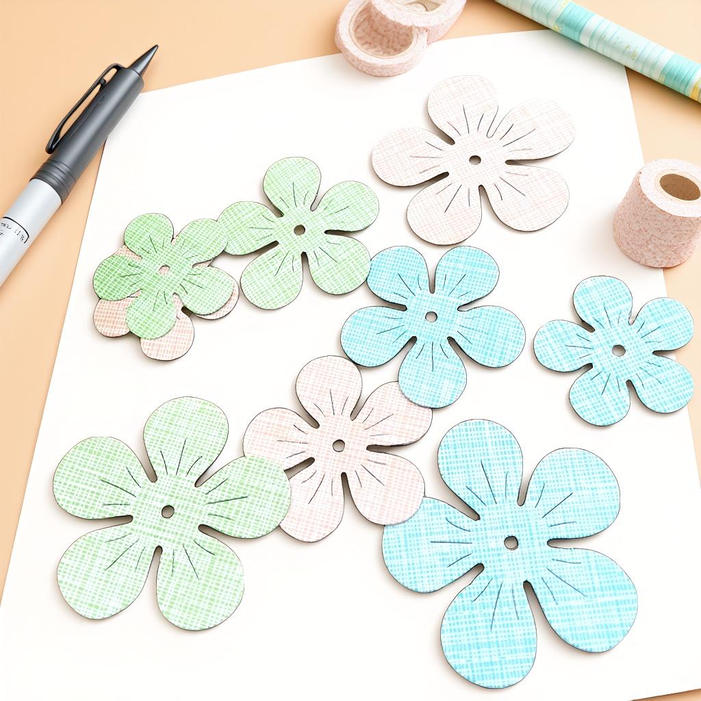 Flower Metal Cutting Dies Embossing Dies for Scrapbooking Photo Paper Cards Decoration Craft