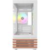 THERMALTAKE - CA-1Z4-00M6WN-WS - View 170 WS ARGB Snow - Boitier PC sans alimentation - Mini tour - Format Micro-ATX - Blanc