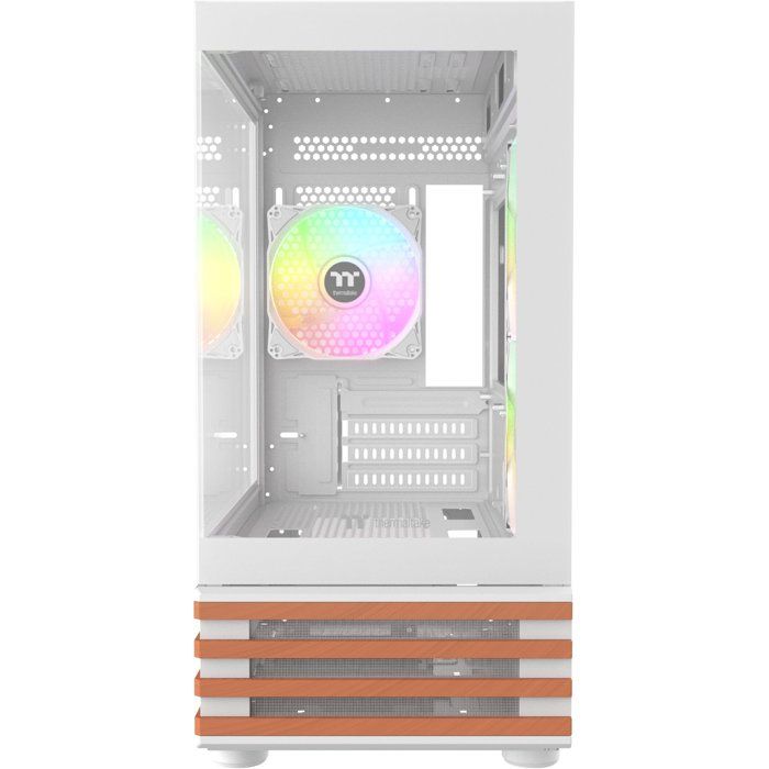 THERMALTAKE - CA-1Z4-00M6WN-WS - View 170 WS ARGB Snow - Boitier PC sans alimentation - Mini tour - Format Micro-ATX - Blanc