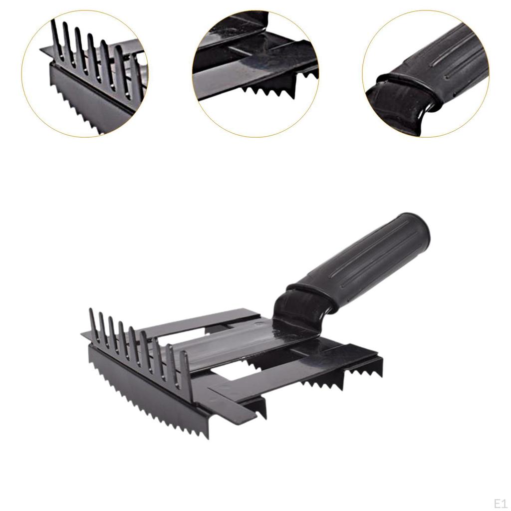 Livestock Shedding Comb Bull Hair Brush Comfortable Grip Professional Deshedding Tool Cattle