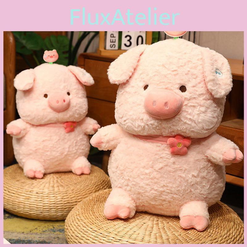 Cute Pu Pig Plush Toy Adorable Stuffed Pig Doll For Girls Soft And Huggable Animal Toy