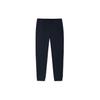 Training Series Solid Color Logo Drawstring Straight Leg Cuffed Nine-Point Sports Pants Men Pants Black 152327306-3