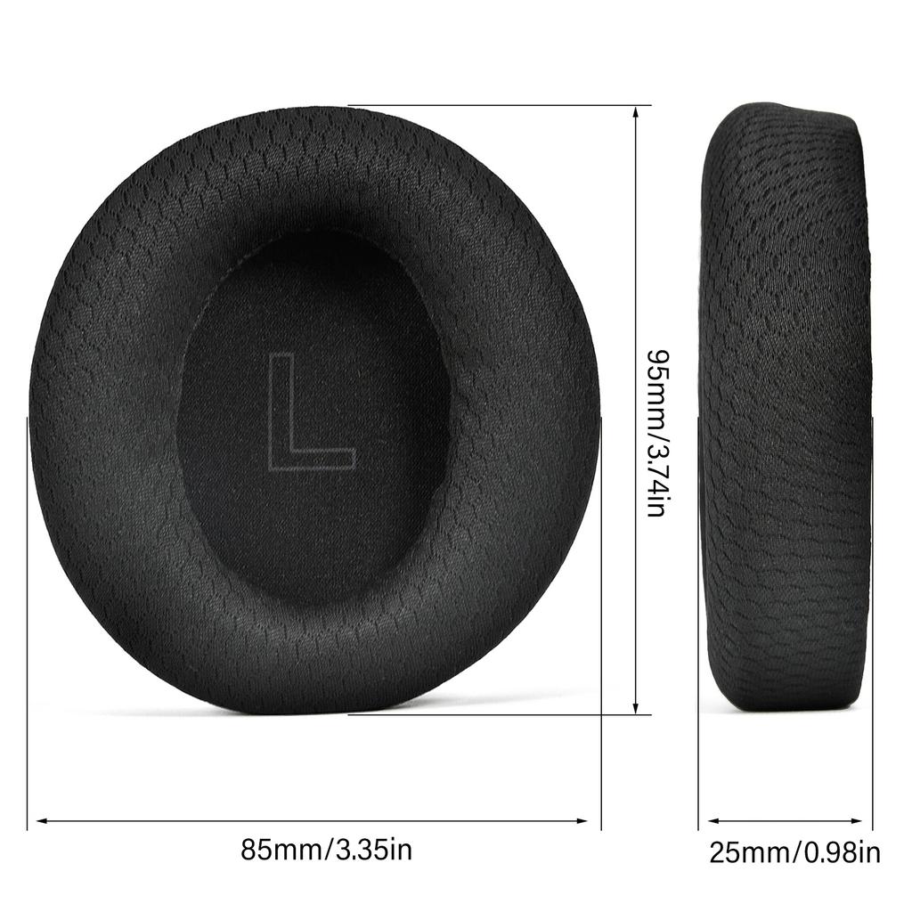 Hochwertiges, geräuschisolierendes Ohrpolster für Soundcore Life Q30/Q35 BT-Headsets. Schönes akustisches Erlebnis, atmungsaktive Ohrpolster.