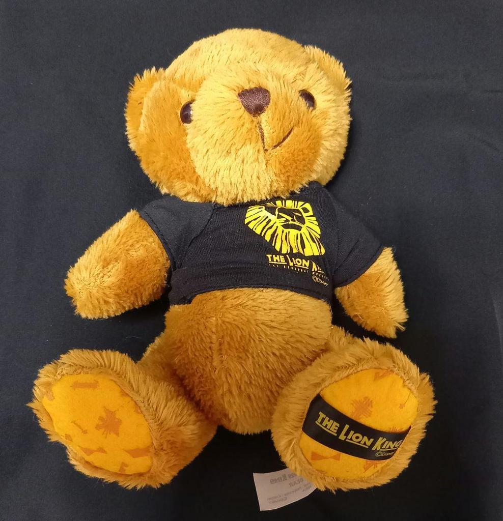 [USED] Shiki Theatre Company Lion King Plush Toy Teddy Bear Kuma Nui Musical Bear