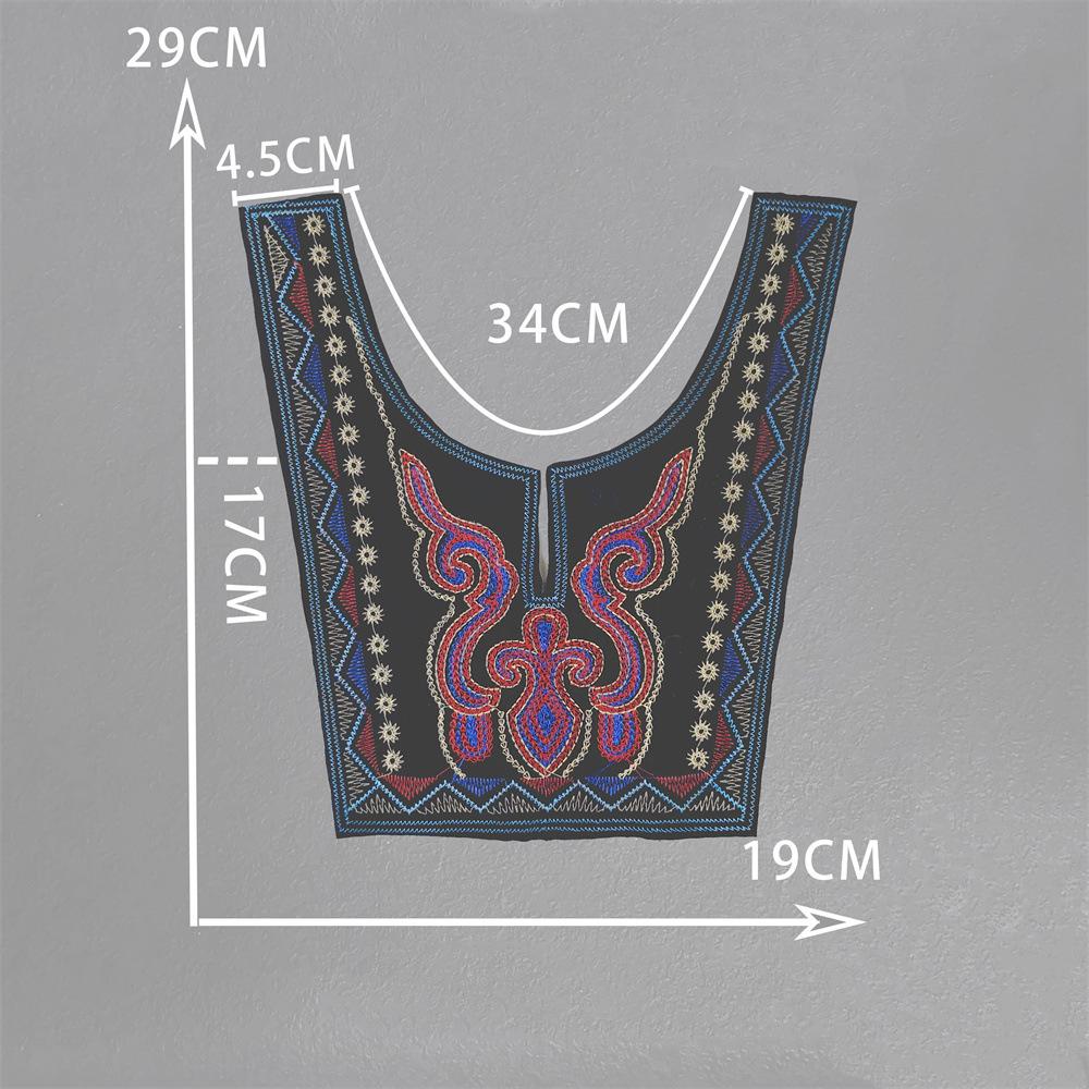 Sewing Diy Lace Ethnic Style Miao Embroidery Clothing Apparel Accessories Performance Costume Accessories Lace Embroidery Embroidery