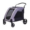 2024 High Quality Hot Selling  Portable Large Pet Cart 4 Wheels Pet Trolley Sick Dogs Large Pet Stroller