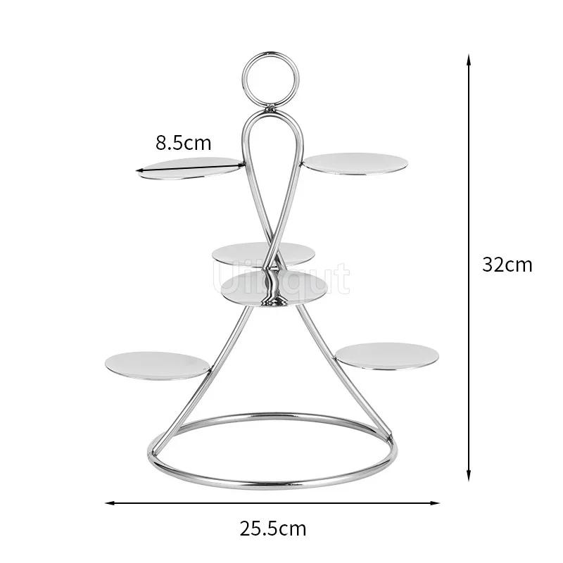 dessert table display rack bread table fruit tray Gold Dim sum Creative cake rack Restaurant Snack decoration Dessert rack