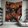 Rap Legends Street Art Tribute Threepiece Set 1 Duvet Cover 2 Pillowcase Without Core Christmas Birthday Gift Soft And Comfortable