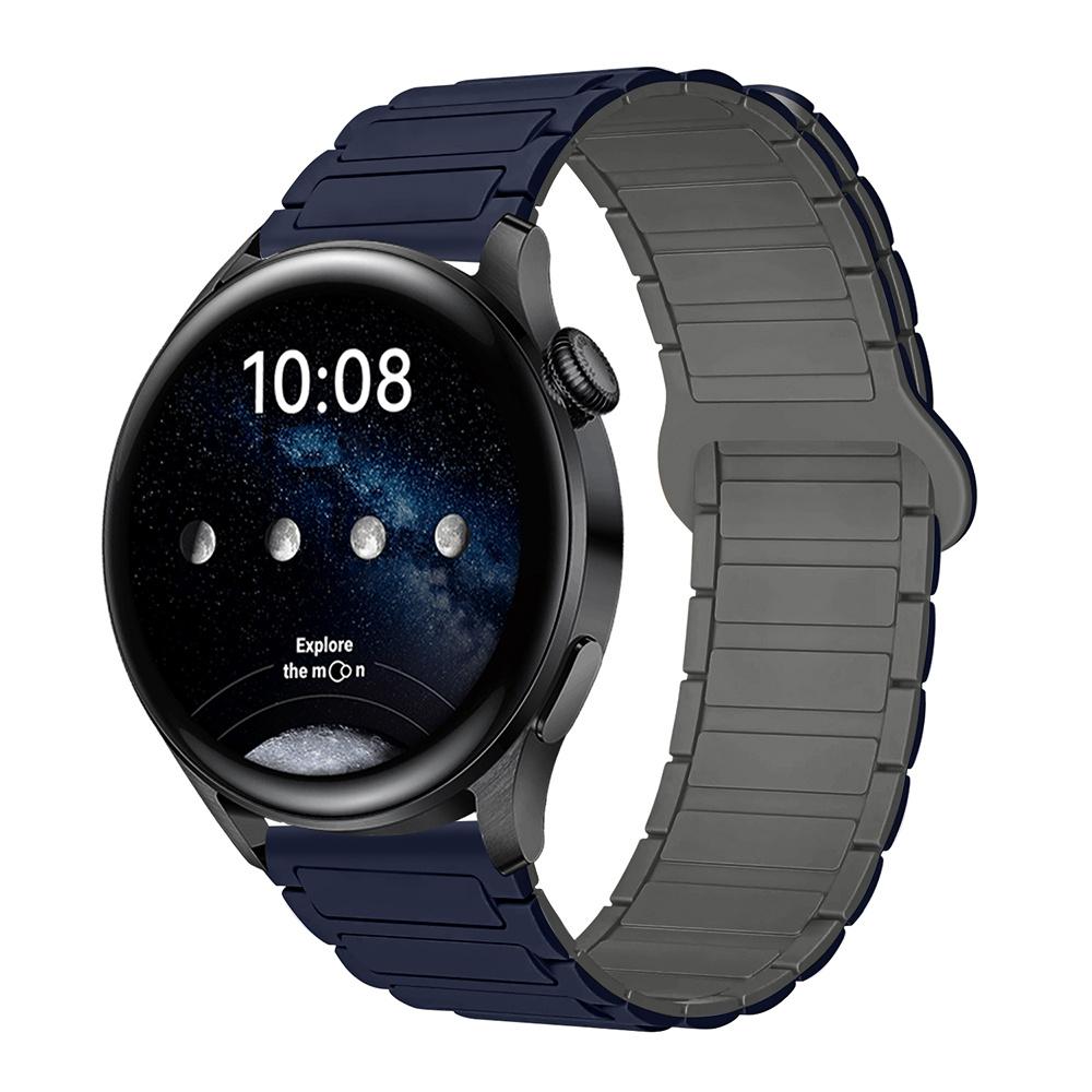 18mm 22mm 20mm Magnetic Silicone Strap For Samsung Galaxy Watch 7 6 5 4 44mm 40mm Sports Band For Galaxy Watch 4 6 Classic 47mm Huawei GT 4/5/6 41mm