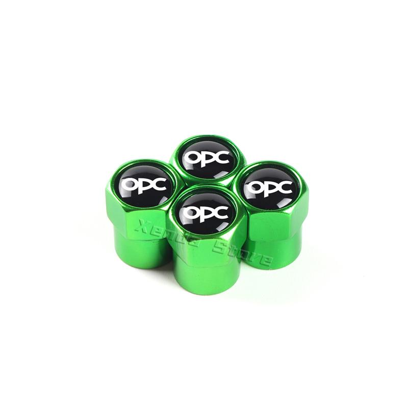 4PCS Car Wheel Tire Valve Stem Caps Airtight Cover For Opel OPC Astra G H J K F Corsa D Zafira Insignia Mokka Regal Accessories