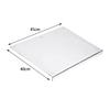 Acrylic Cutting Board Chopping Blocks 40 X 30 Cm Nonslip Mat Clear Chopping Board for Home Kitchen Counter Restaurant Vegetables