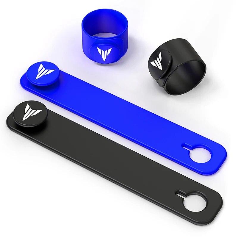 

Универсальный для YAMAHA MT03 MT07 MT09 MT 07 03 09 10 125 TRACER 900 700GT мотоциклетные провода, фиксирующие галстук, резиновые повязки, аксессуары 4Pcs-2Black2Blue