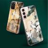 Glass Case For Samsung Galaxy S22 S20 FE S21 5G S10 S9 Plus Note 10 20 Lite Tempered Phone Cover Tiger Crane ART