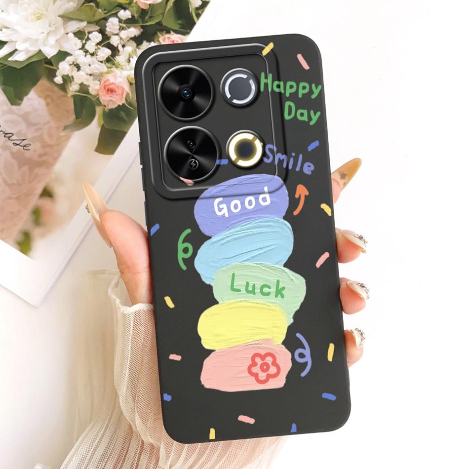 For ITEL P65 Fashion Dusk Beach Painting Phone Case For Itel P671L ItelP65 Shockproof Soft Silicone Covers Bumpers