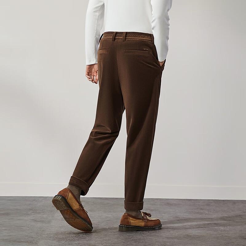Men's Tapered Cropped Casual Pants