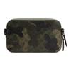 COACH Charter 19 signature camouflage print zipper closure coated canvas crossbody shoulder bag small men's green