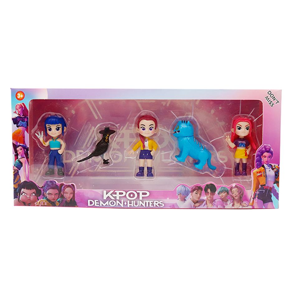 NEW Kpop Devil Hunter Rumi Zoe Mira anime polyvinyl chloride character collection desktop trinkets Childrens New Year gift