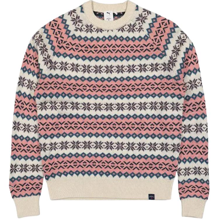 Puma x Noah Knitted Sweater Khaki Men Tops Tan 626574-68 M