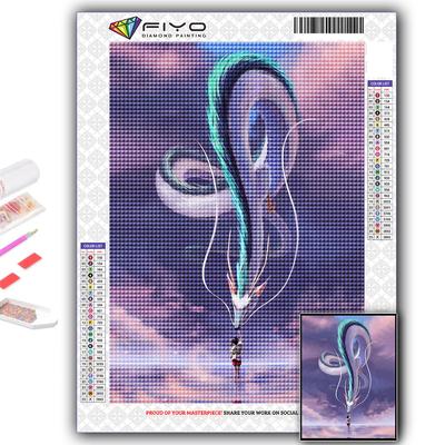 Diamante ricamo drago cinese 5D pittura diamante fai da te punto croce strass