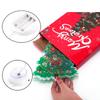 1pc Christmas Hanging LED Sucker Lamp Light Santa Claus Snowman Holiday Window Display New Year Decoration Xmas Party Supply