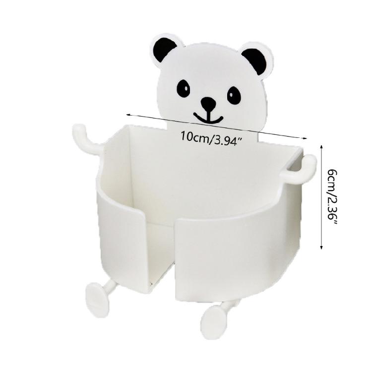 Remote Control Organizer Wall Mounted Phone Holder Storage Stand for Small Item