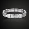 Lanruisha Namination Jewelry Popular Style Stainless Steel Bracelet Letter And Stretch Fashion Bangle For Everybody Jewelry