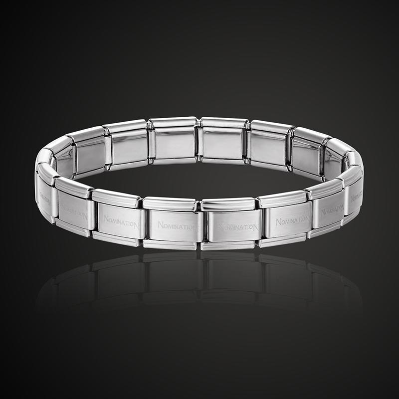 Lanruisha Namination Jewelry Popular Style Stainless Steel Bracelet Letter And Stretch Fashion Bangle For Everybody Jewelry
