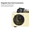 2000W Camping-Gaskocher Hohe Leistung Hohe Hitze Tragbarer Kassettenkocher Outdoor-Picknick Grill Kartenmagnetischer Herd Gas Tan