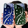 Deep Night with Stars For Samsung A01 A02 03 Core 04 05 06 10 12 13 14 5G 15 16 M02 12 Note 8 9 10 20 glass Ultra phone case