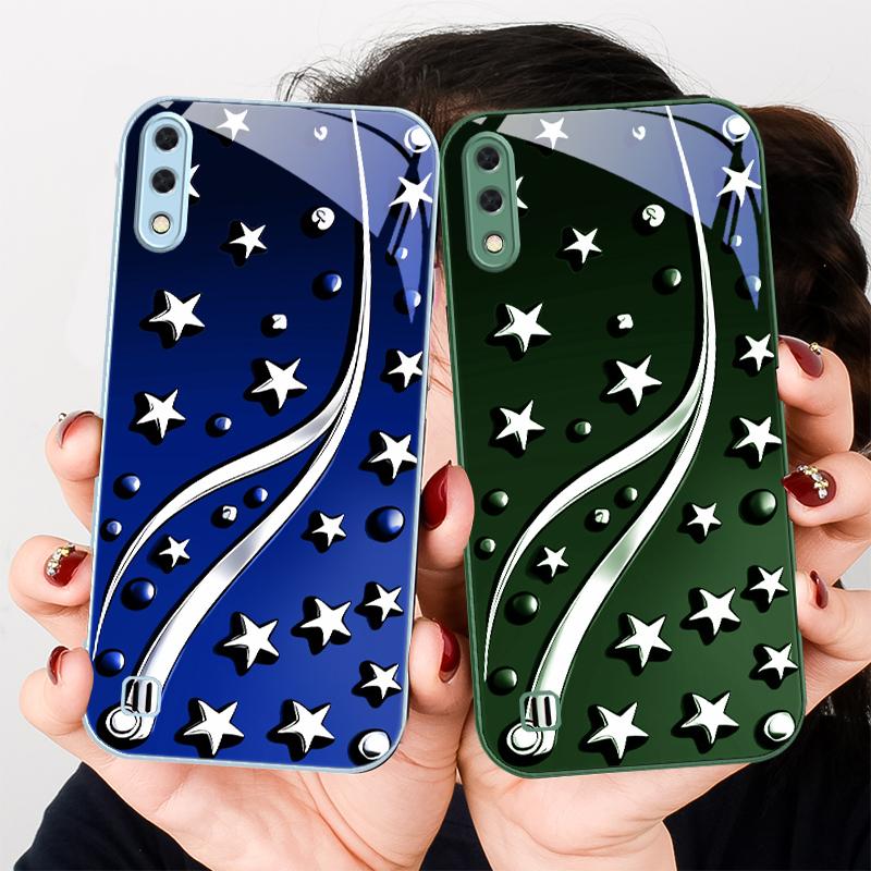 Deep Night with Stars For Samsung A01 A02 03 Core 04 05 06 10 12 13 14 5G 15 16 M02 12 Note 8 9 10 20 glass Ultra phone case