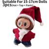Plush Christmas Clothes Suspender Trousers Clothing Ornament No Dolls