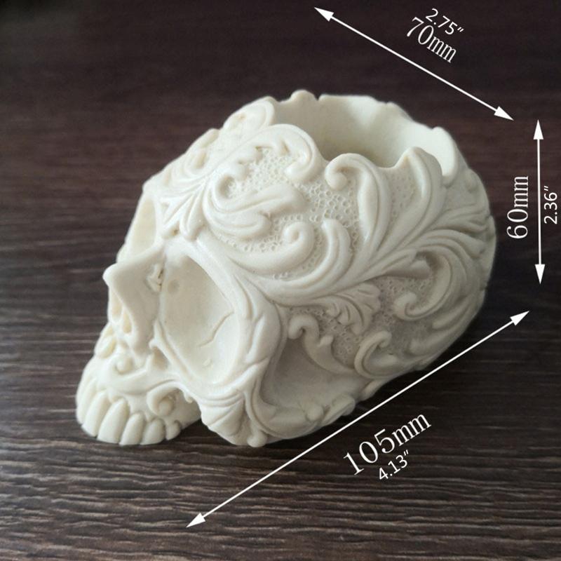 Handmade Plaster Soap Resin Mold Candle Holder Resin Mold Ornaments Casting Mold