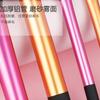 New 6 Makeup Brushes Set Long Aluminum Tube Loose Powder Brush Foundation Brush Portable Beginner Makeup Tool