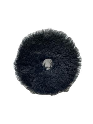 Polish Art Professional Detailing Buff Long Wool Buff Black Hair 5" OD (130mm) 1 Piece Paper Eraser Scratches