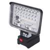 LED Work Light CordlessHandhelp, 20V Battery, 48W 6800LM Super Bright Illumination Wide Beam Flood Lamp,   Two USB Charging Port for Outdoor