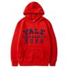 Yale University School Uniform for Autumn and Winter  Classic Solid Color Hoodie Daily Casual Fashion Long Sleeve Warm Hoodie