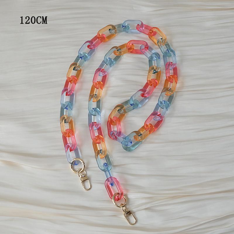 

Новый аксессуар для телефона, длинная цепочка для мобильного телефона, анти-потеря, прозрачный ремешок для телефона на плечо, шею, через плечо, держатель для чехла для телефона, цепочка 120CM разноцветный